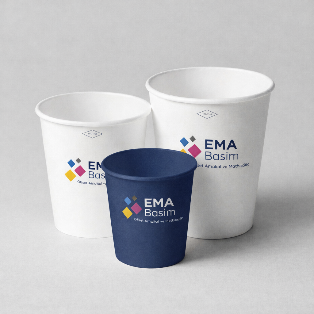 Baskılı Karton Bardak